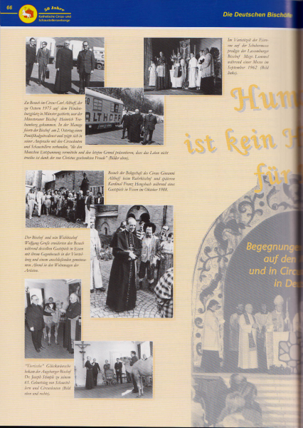 Festschrift - 50 Jahre Circus- und Schaustellerseelsorge - 2006